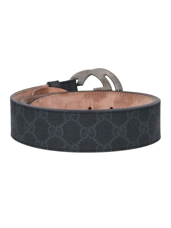 Gucci Interlocking Gleather Belt 85